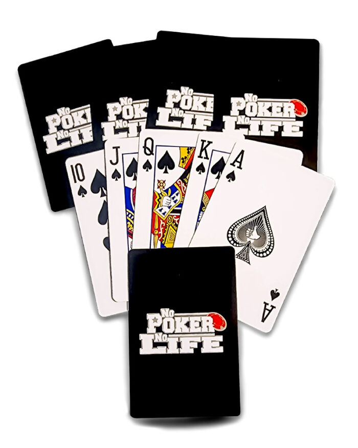 No Poker No Life Playing Cards